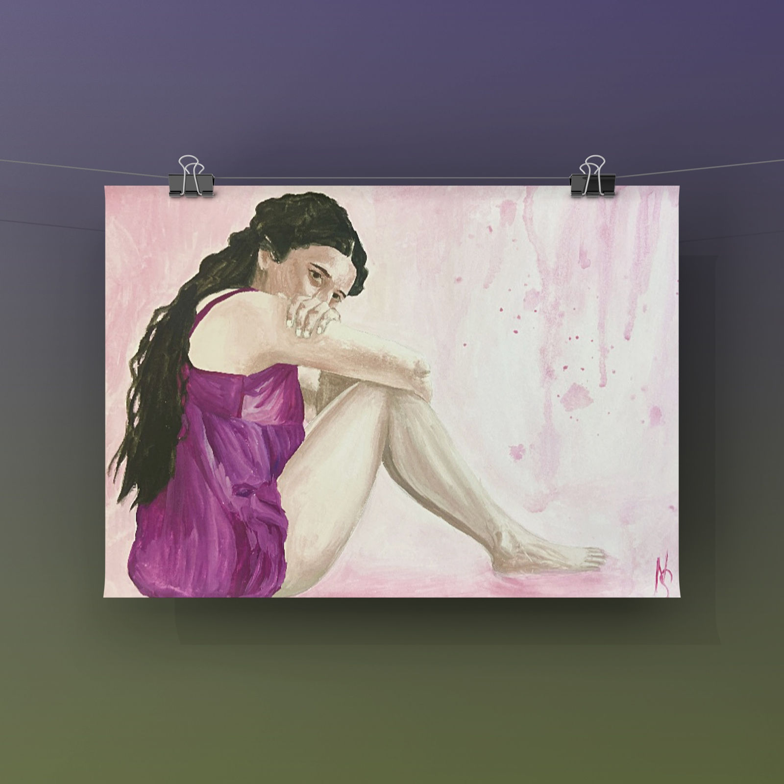 Selected portrait artwork presented by ORBITART
